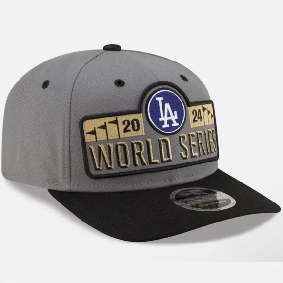 Dodgers New Era 2024 National League Champions Locker Room Hat, NEW - Picture 5 of 8